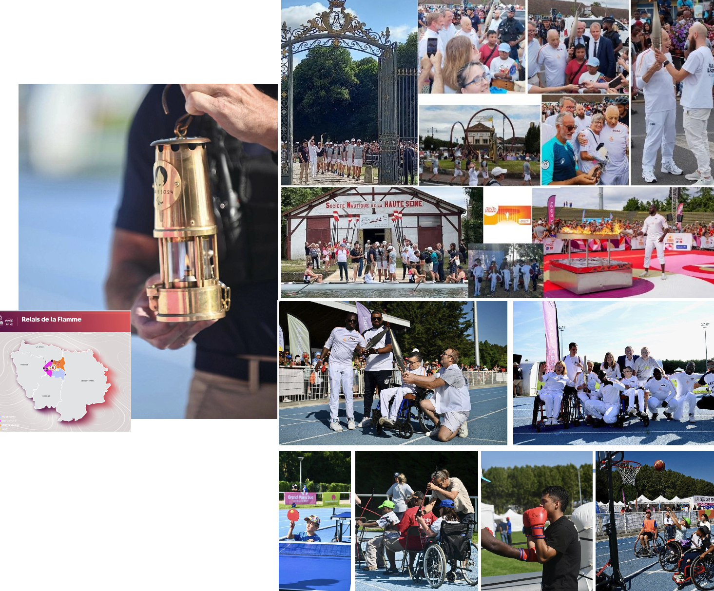 La Flamme Paris 2024 en Essonne