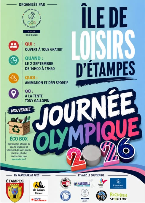 Journée olympique 2026 Etampes