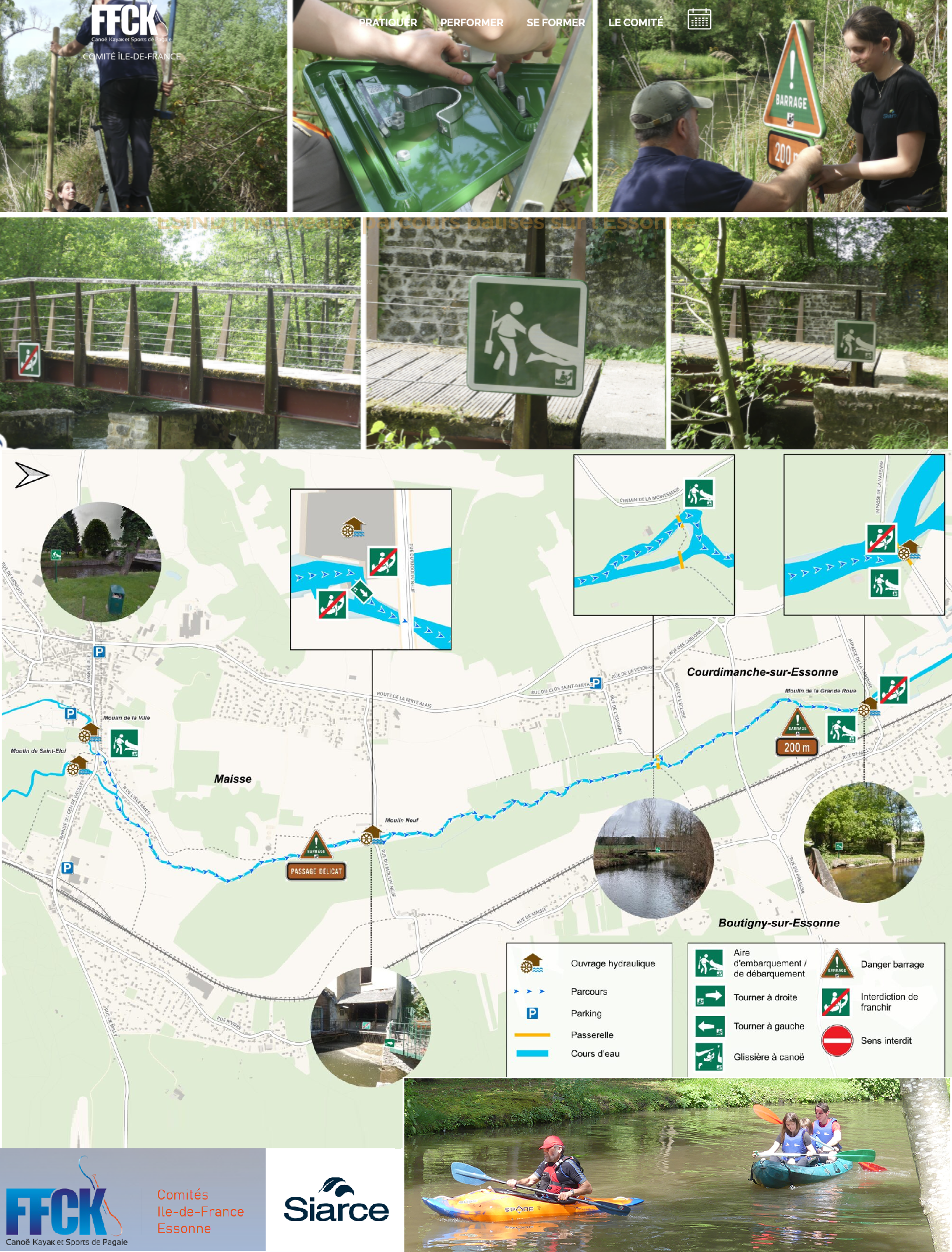 CDCK 91 Parcours balisés SIARCE