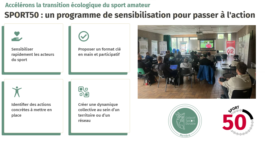 Sport50 Institut du sport durable